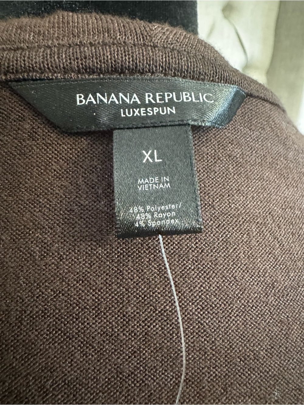 Banana Republic Brown Cowl Neck Sweater - Picture 4 of 5